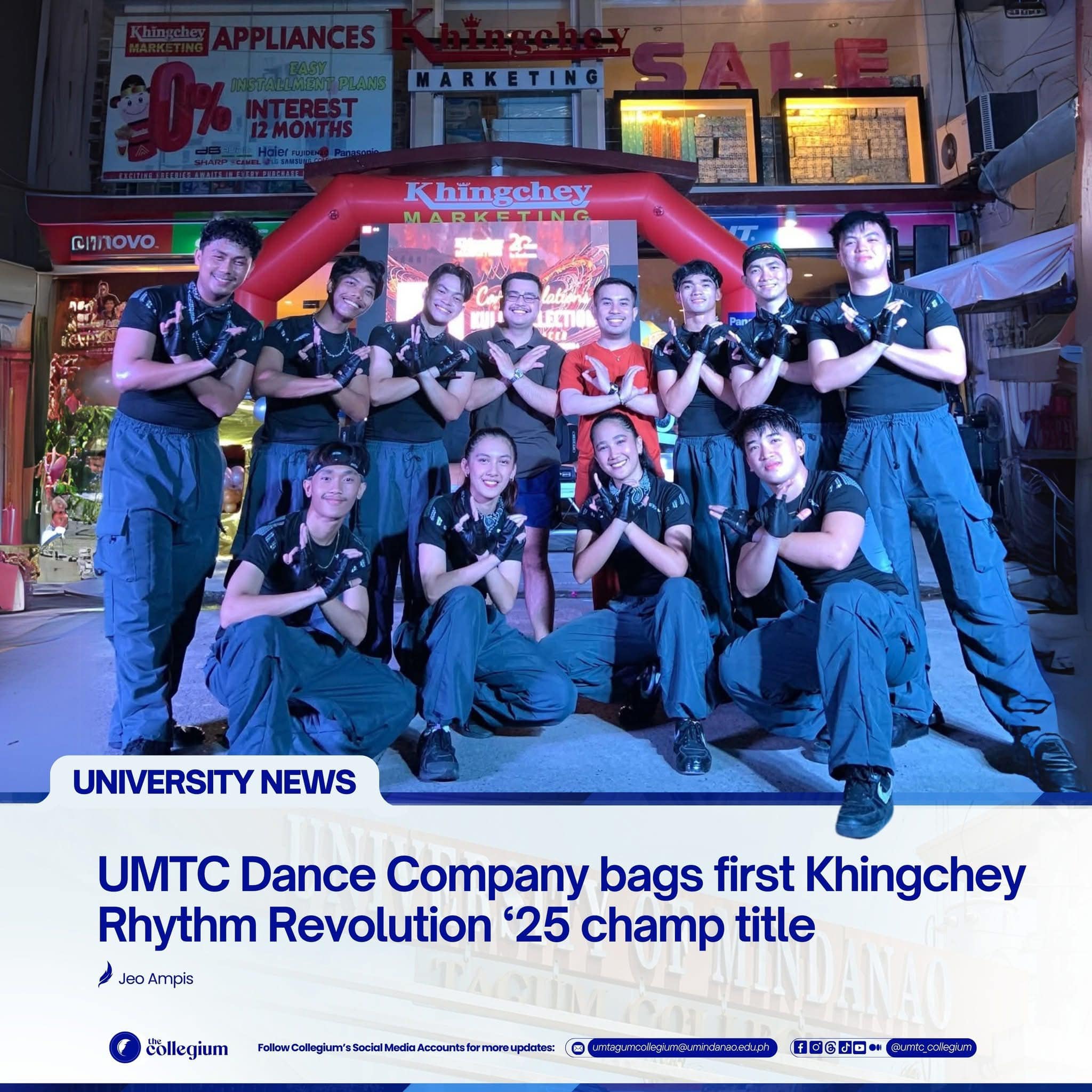 UMTC Dance Company bags first Khingchey Rhythm Revolution ‘25 champ title