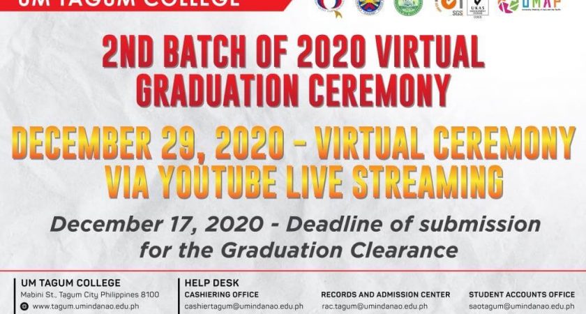 Virtual Graduation Ceremony (2nd Batch)