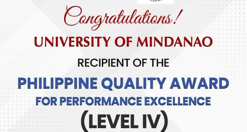 UM bags Philippine Quality Award for Performance Excellence